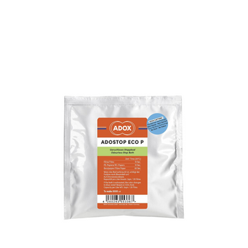 ADOX Adostop Eco P <br> Stopbath for all film and papers <br> mix to 1000 mL