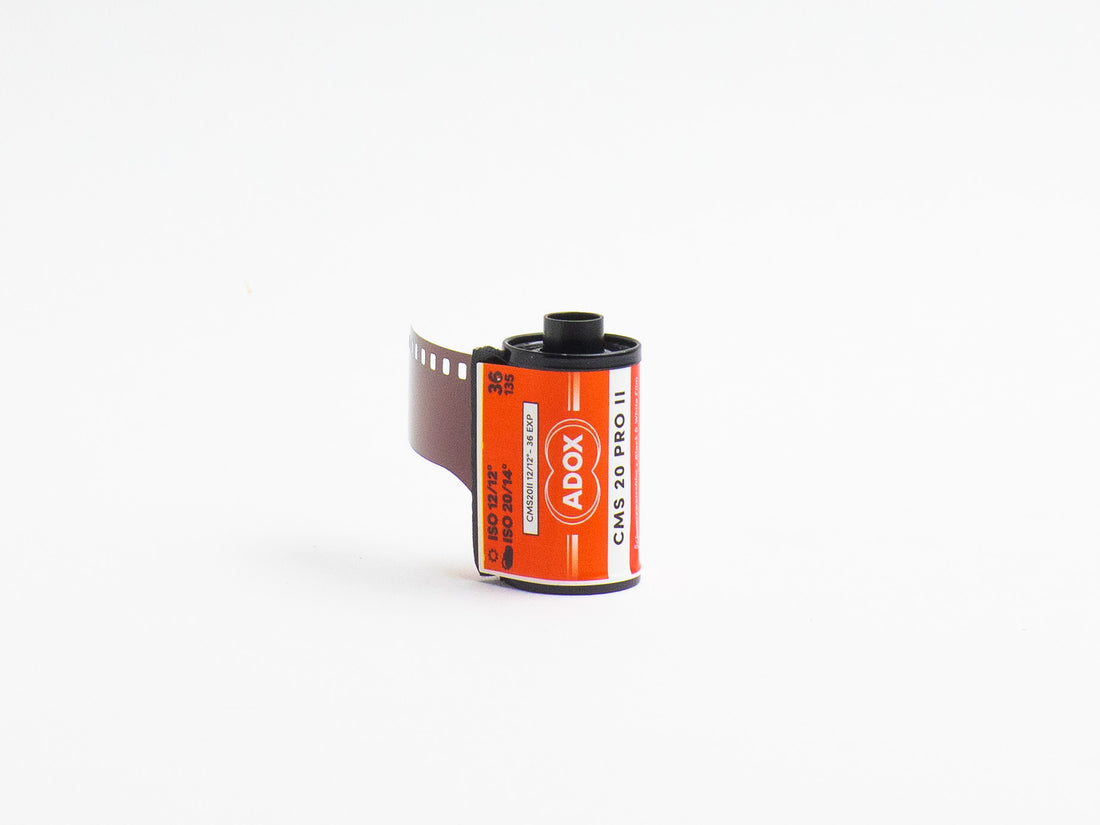 ADOX CMS 20 II<br>35mm (ISO 20) <br> Extremely Fine Grain