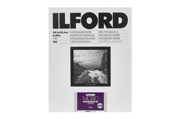 MGRC Pearl<br> 8x10 นิ้ว (25 แผ่น)<br> Ilford Multigrade RC