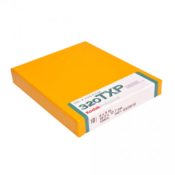 Kodak TXP 320 <br>4x5" ( 10 sheets ) <br> Black and White Negative Film