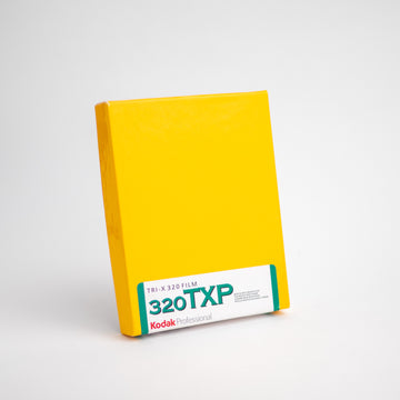 Kodak TXP 320 <br>4x5" ( 10 sheets ) <br> Black and White Negative Film