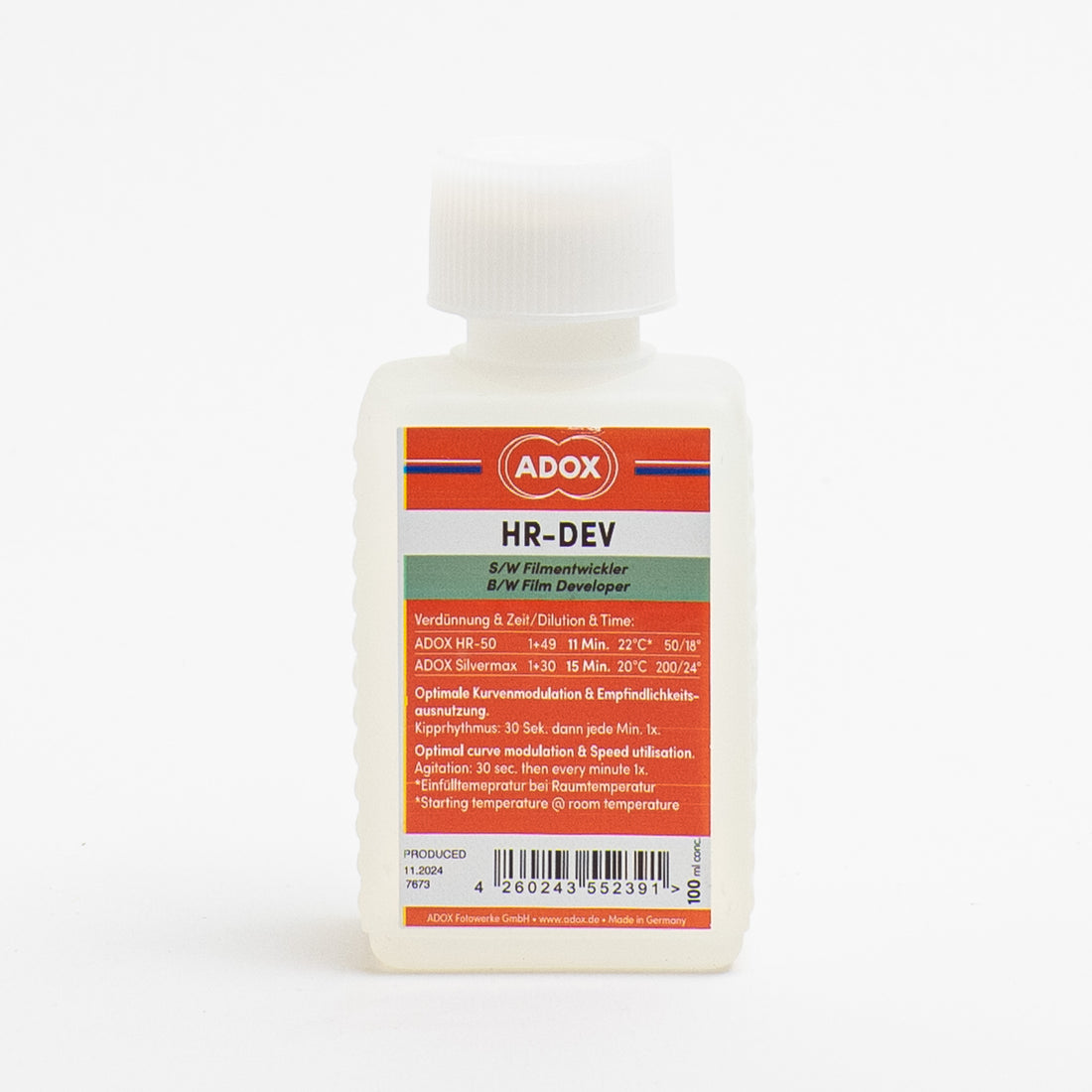 ADOX HR-DEV<br>B&W Film Developer ( 100 mL )