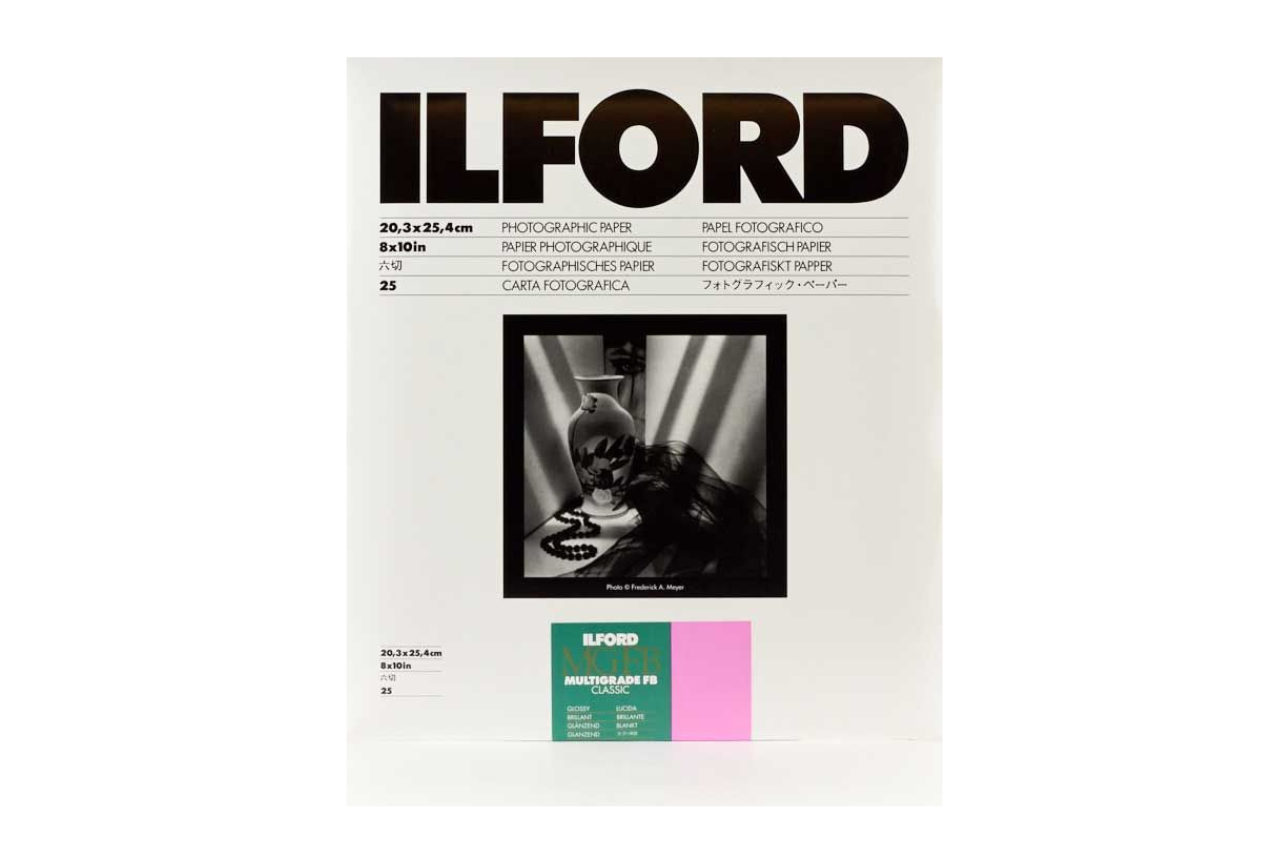 MGFB Glossy<br>8x10in (25 sheets)<br>Ilford MGFB